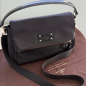 Kate Spade Black Crossbody Hand bag